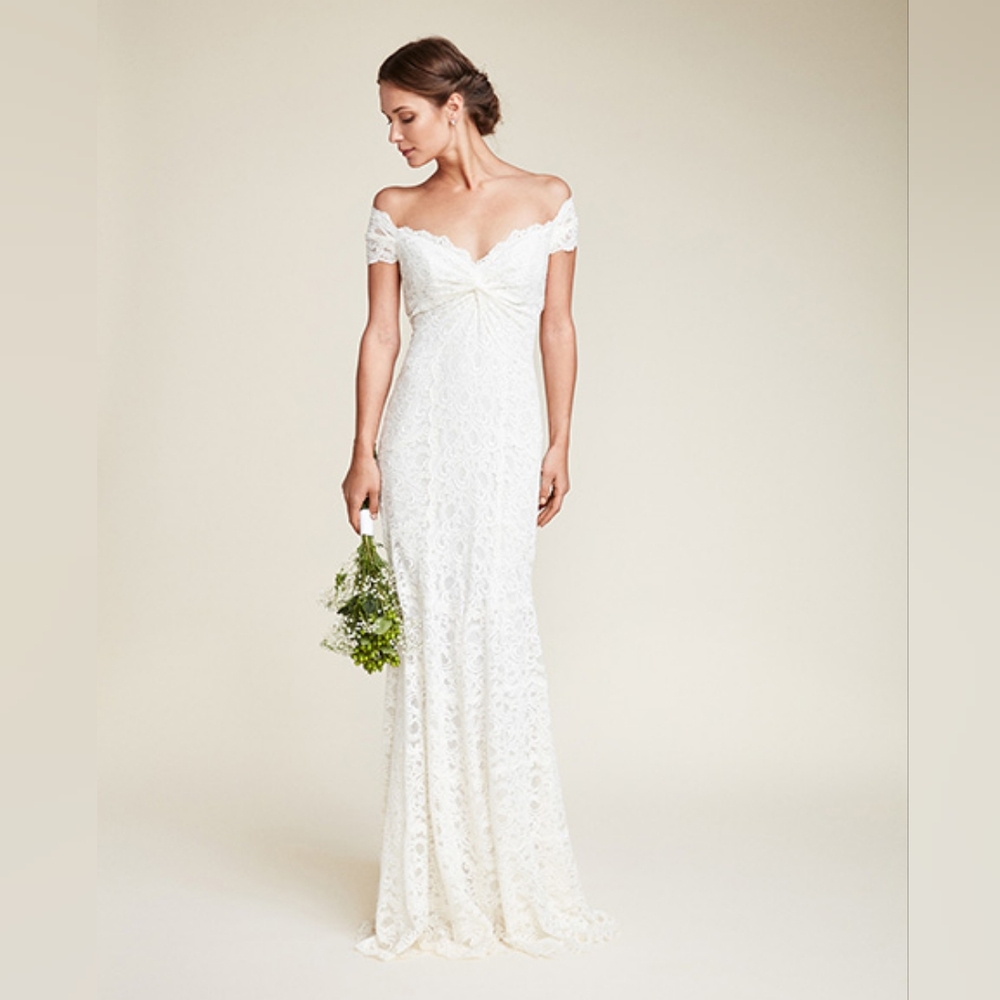 NWOT Nicole Miller Juliet Ivory Wedding Dress Size 12